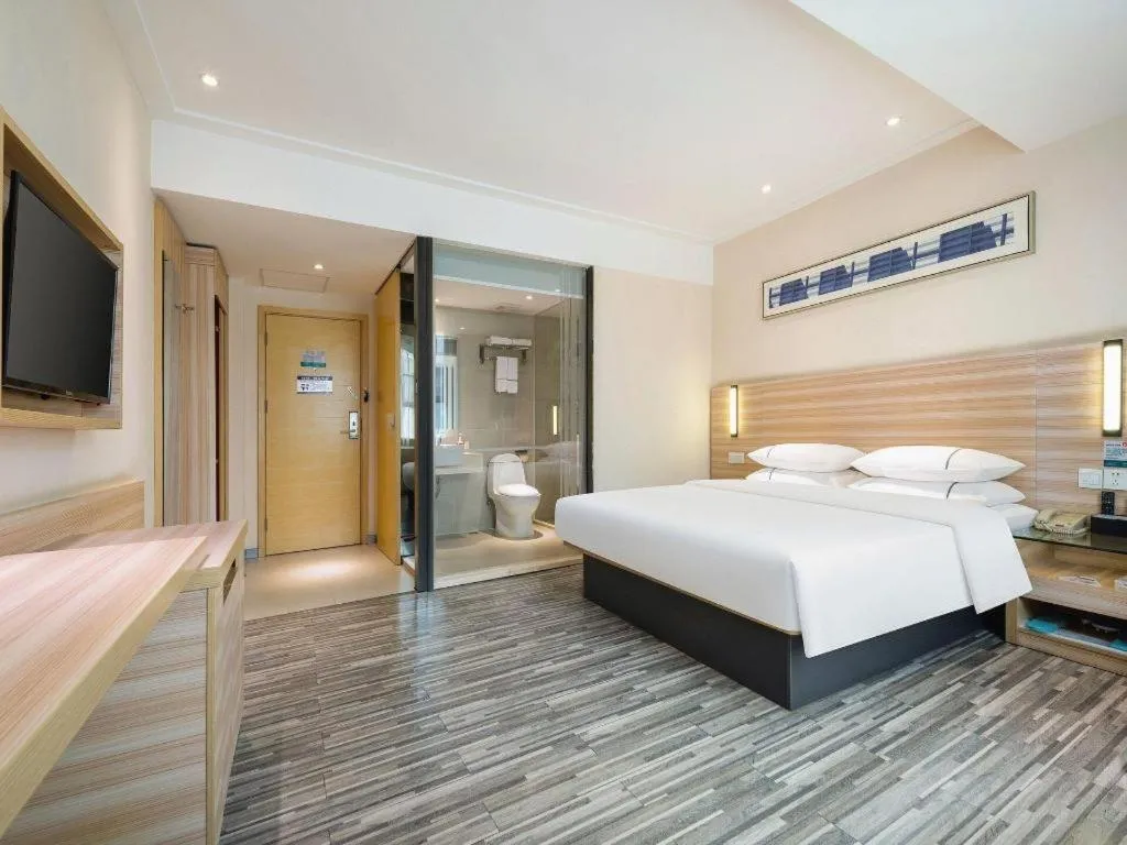 Bed in City Comfort Inn Chongzuo Youyi Avenue