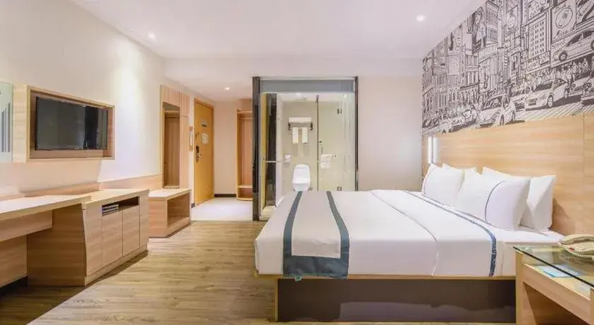 Bed in City Comfort Inn Baise Pingguo Pingxin Road Bed in City Comfort Inn Baise Pingguo Pingxin Road