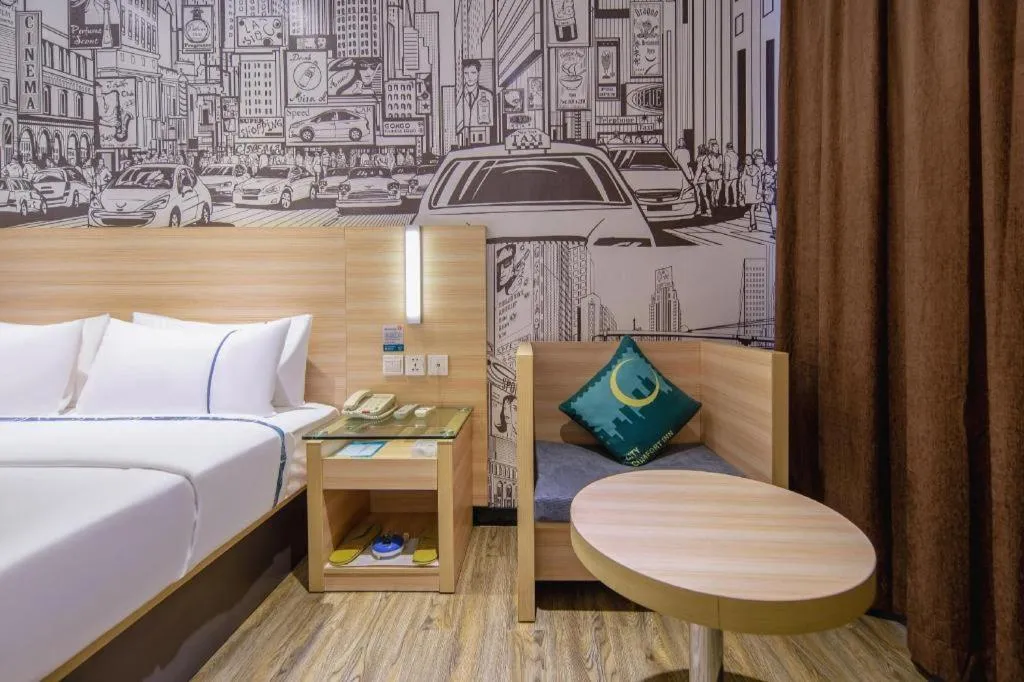 Bed in City Comfort Inn Baise Pingguo Pingxin Road