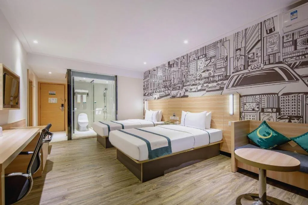 Bed in City Comfort Inn Baise Pingguo Pingxin Road