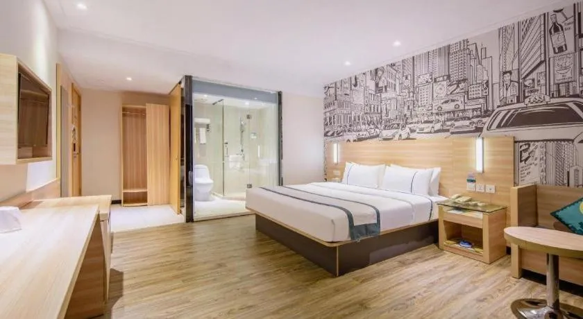 Bed in City Comfort Inn Baise Pingguo Pingxin Road