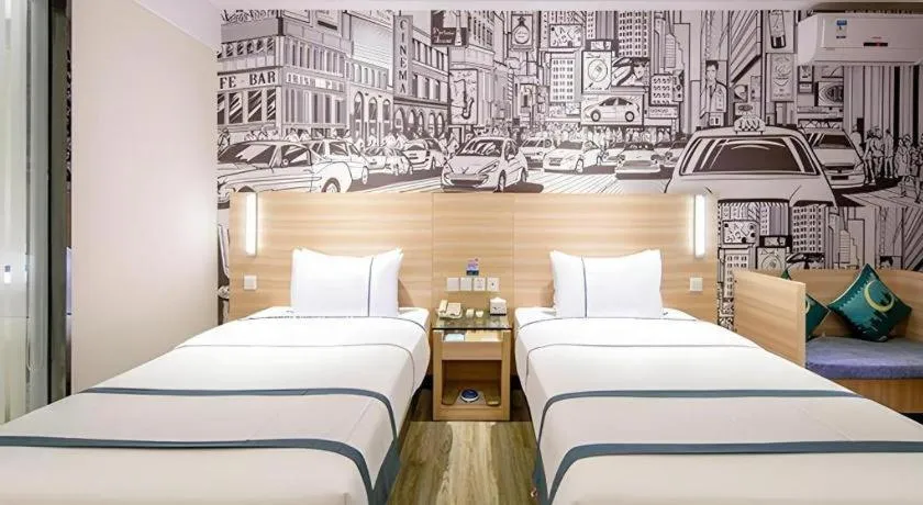 Bed in City Comfort Inn Baise Pingguo Pingxin Road