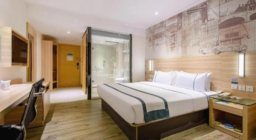 Bed in City Comfort Inn Baise Pingguo Pingxin Road