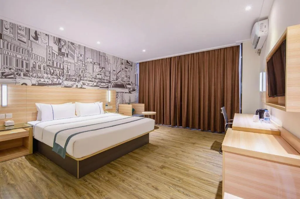 Bed in City Comfort Inn Baise Pingguo Pingxin Road