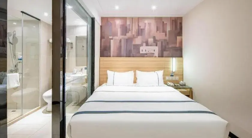 Bed in City Comfort Inn Baise Pingguo Pingxin Road Bed in City Comfort Inn Baise Pingguo Pingxin Road