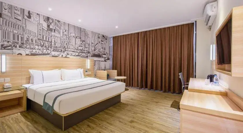 Bed in City Comfort Inn Baise Pingguo Pingxin Road Bed in City Comfort Inn Baise Pingguo Pingxin Road