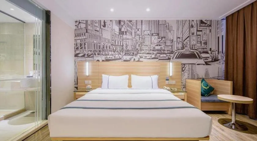 Bed in City Comfort Inn Baise Pingguo Pingxin Road