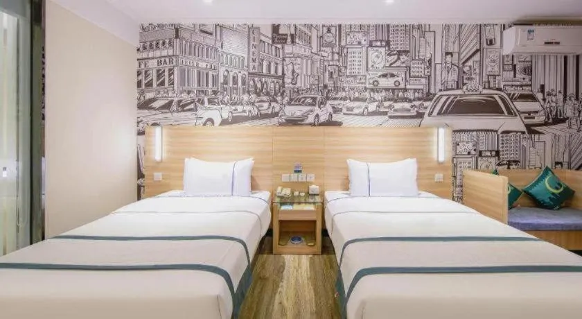 Bed in City Comfort Inn Baise Pingguo Pingxin Road