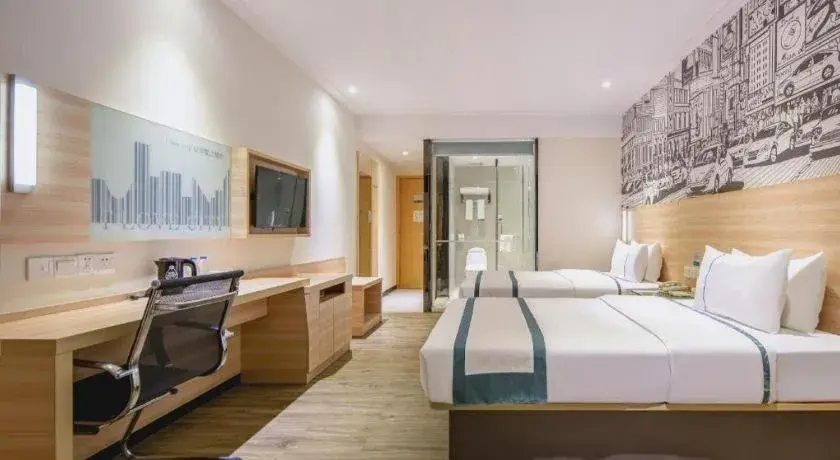 Bed in City Comfort Inn Baise Pingguo Pingxin Road Bed in City Comfort Inn Baise Pingguo Pingxin Road