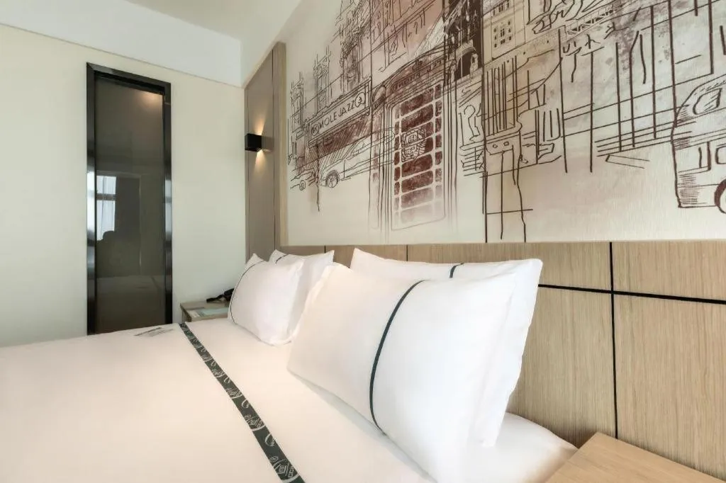 Bed in City Comfort Inn Hefei Mingzhu Square Fanhua Avenue