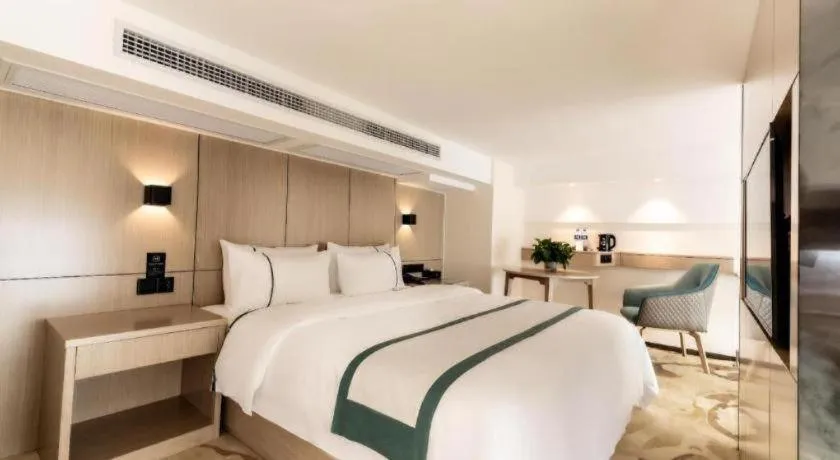 Bed in City Comfort Inn Hefei Mingzhu Square Fanhua Avenue