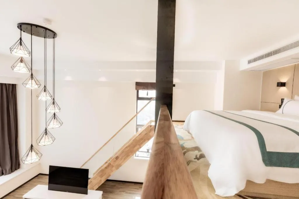 Bed in City Comfort Inn Hefei Mingzhu Square Fanhua Avenue