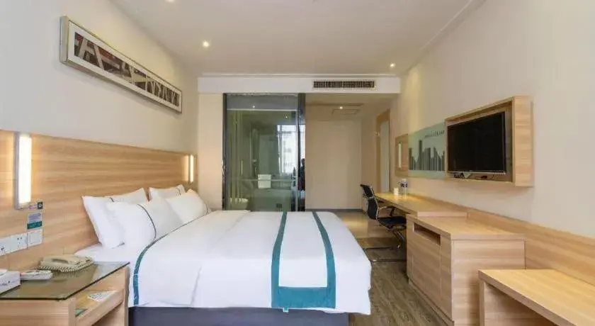 Bed in City Comfort Inn Wuhan Zoo Guobo Maying Road Metro Station Bed in City Comfort Inn Wuhan Zoo Guobo Maying Road Metro Station