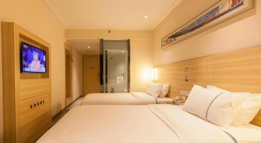 Bed in City Comfort Inn Wuhan Zoo Guobo Maying Road Metro Station