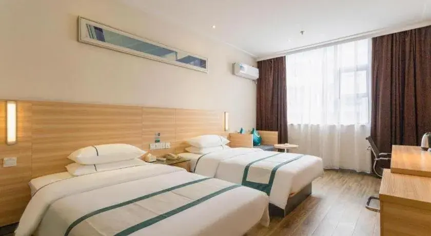 Bed in City Comfort Inn Wuhan Zoo Guobo Maying Road Metro Station Bed in City Comfort Inn Wuhan Zoo Guobo Maying Road Metro Station