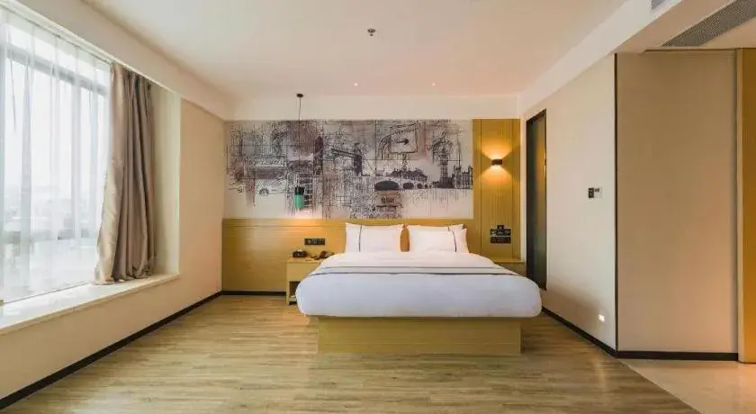 Bed in City Comfort Inn Shanwei Luhe Bed in City Comfort Inn Shanwei Luhe