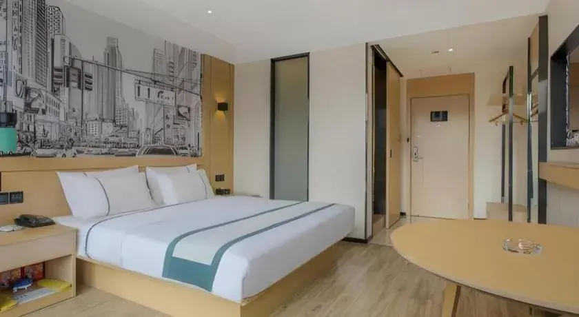 Bed in City Comfort Inn Shanwei Luhe Bed in City Comfort Inn Shanwei Luhe