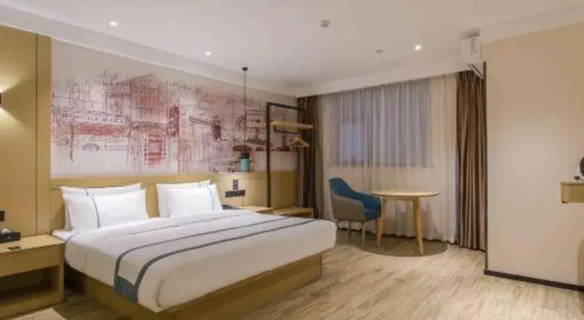 Bed in City Comfort Inn Shanwei Luhe Bed in City Comfort Inn Shanwei Luhe