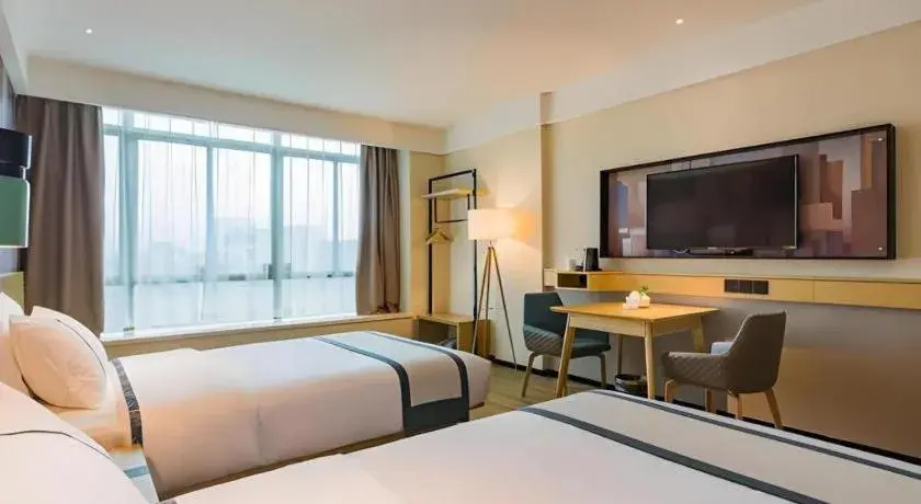 Bed in City Comfort Inn Shanwei Luhe Bed in City Comfort Inn Shanwei Luhe