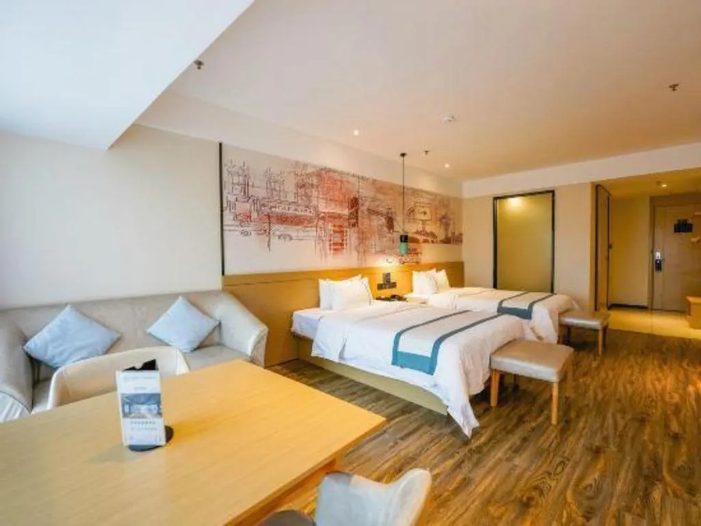 Bed in City Comfort Inn Nanchang Jiangxi Normal University