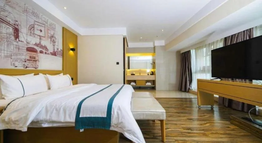 Bed in City Comfort Inn Nanchang Jiangxi Normal University