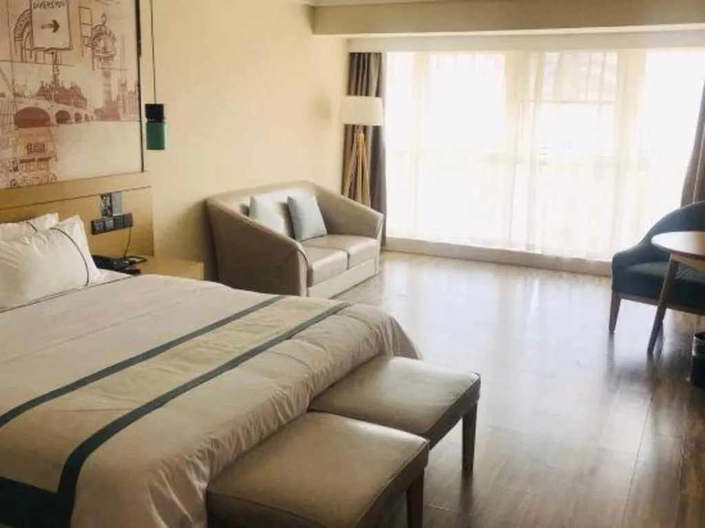 Bed in City Comfort Inn Nanchang Jiangxi Normal University