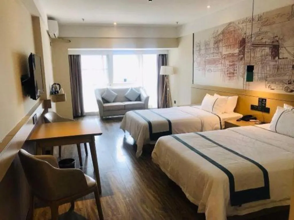 Bed in City Comfort Inn Nanchang Jiangxi Normal University