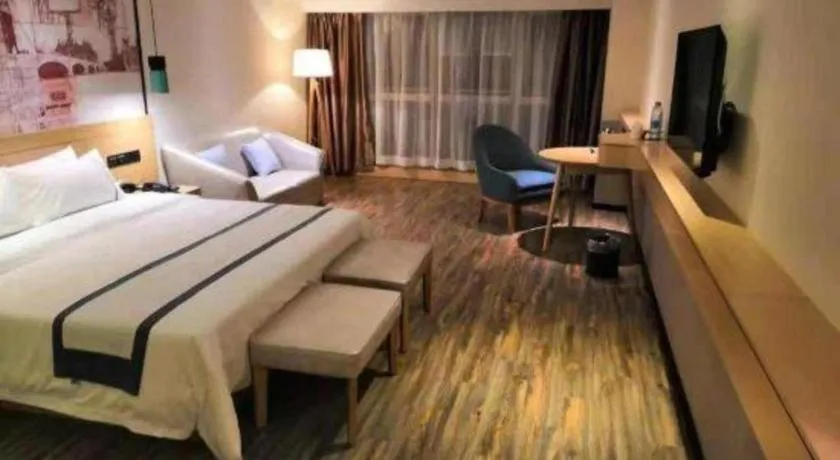 Bed in City Comfort Inn Nanchang Jiangxi Normal University