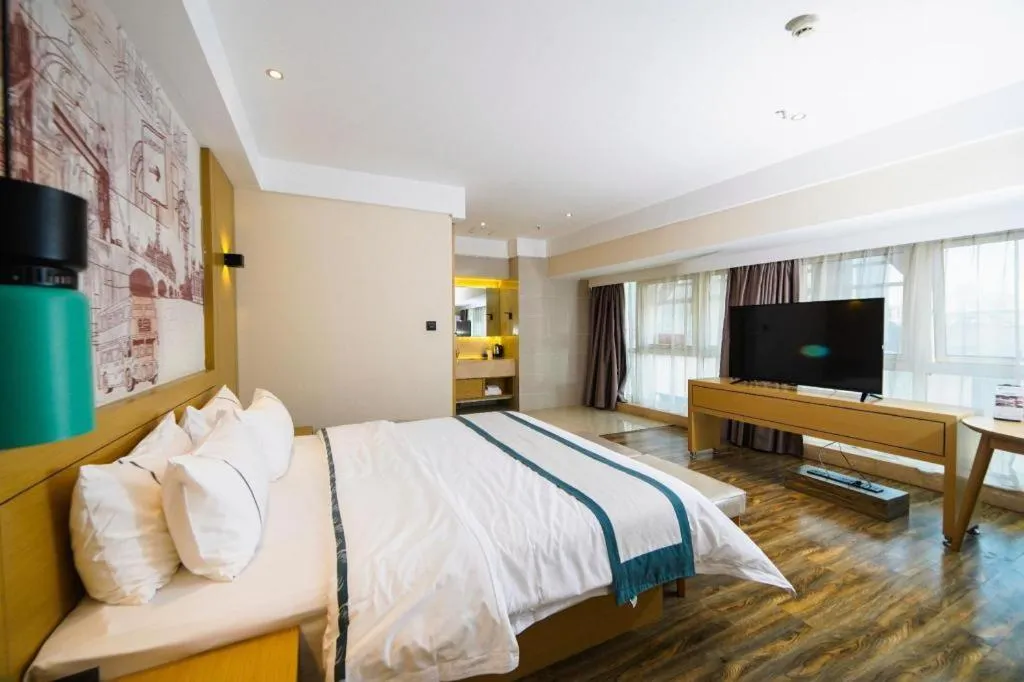 Bed in City Comfort Inn Nanchang Jiangxi Normal University