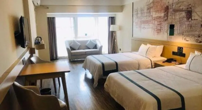 Bed in City Comfort Inn Nanchang Jiangxi Normal University