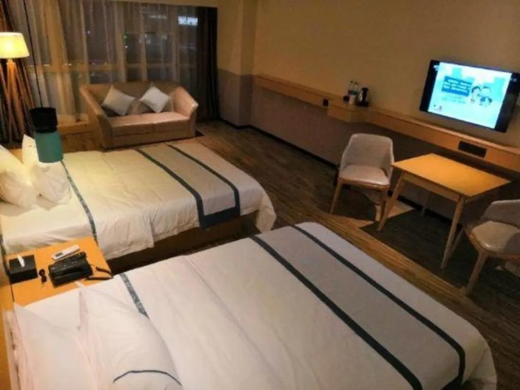 Bed in City Comfort Inn Nanchang Jiangxi Normal University