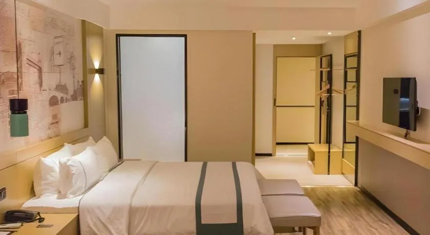 Bed in City Comfort Inn Nanchang Jiangxi Normal University