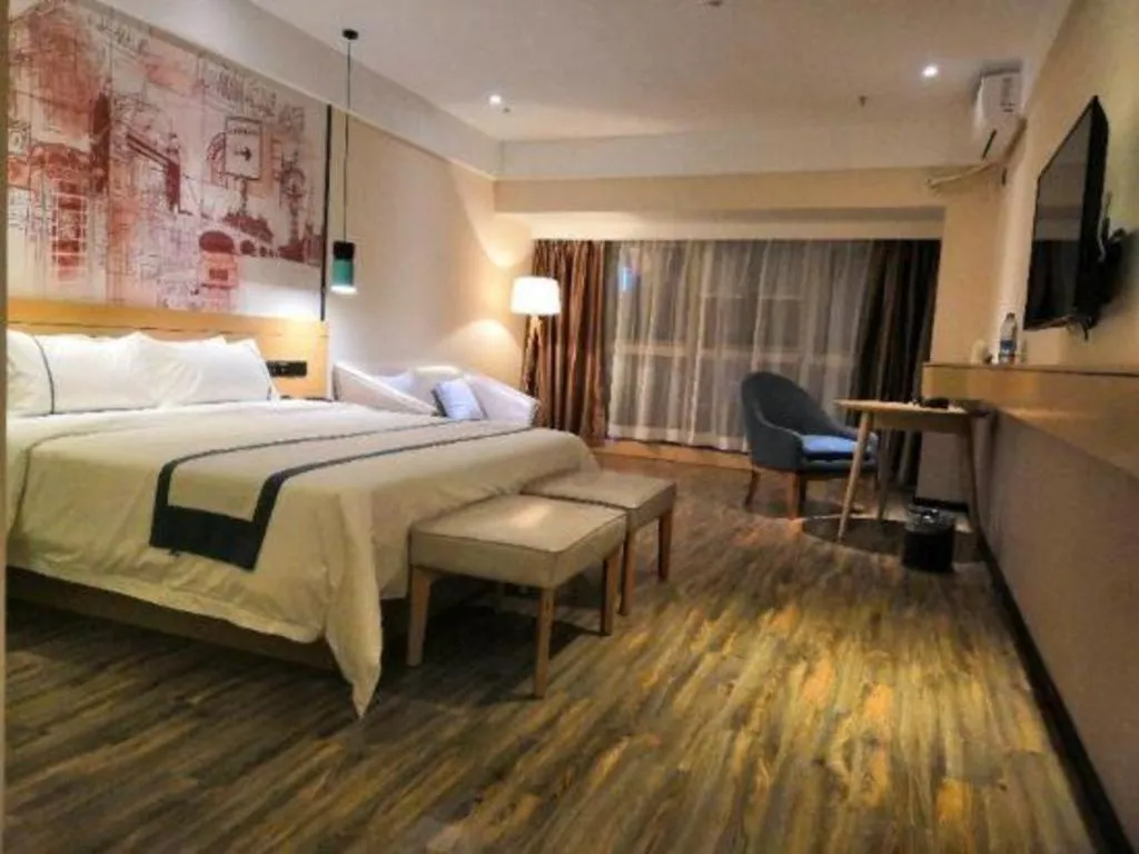 Bed in City Comfort Inn Nanchang Jiangxi Normal University