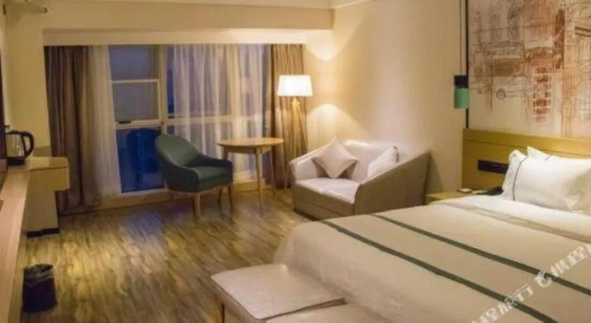 Bed in City Comfort Inn Nanchang Jiangxi Normal University