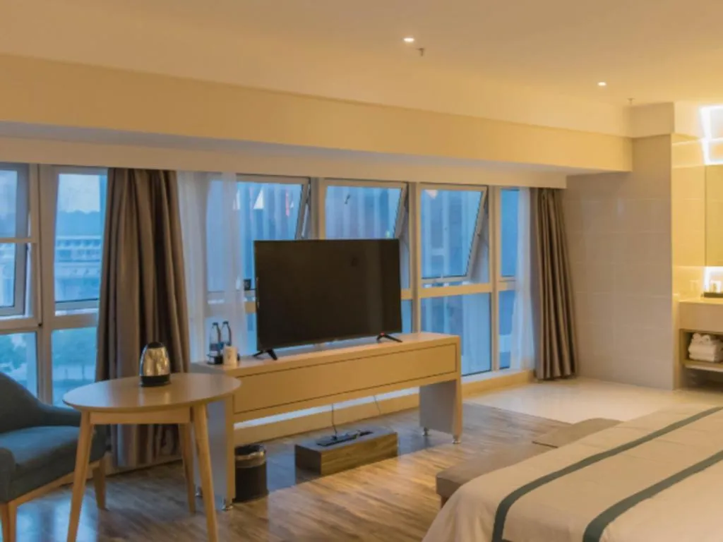 Bed in City Comfort Inn Nanchang Jiangxi Normal University