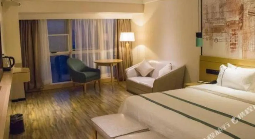 Bed in City Comfort Inn Nanchang Jiangxi Normal University