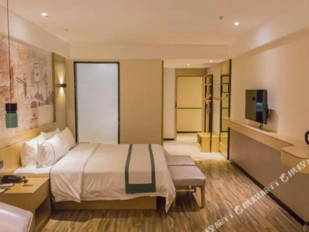 Bed in City Comfort Inn Nanchang Jiangxi Normal University