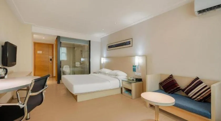 Bed in City Comfort Inn Nanning Zoo Metro Station