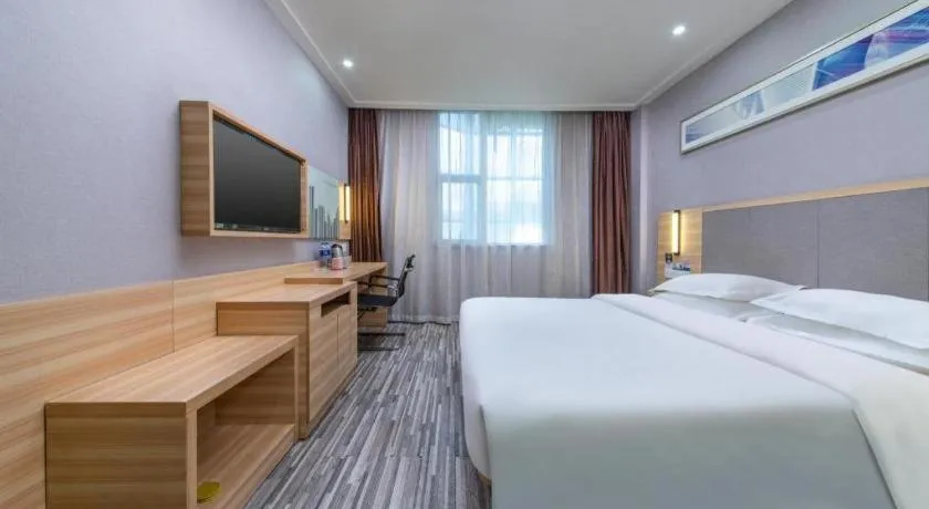 Bed in City Comfort Inn Luohe Railway Station Jiefang Road