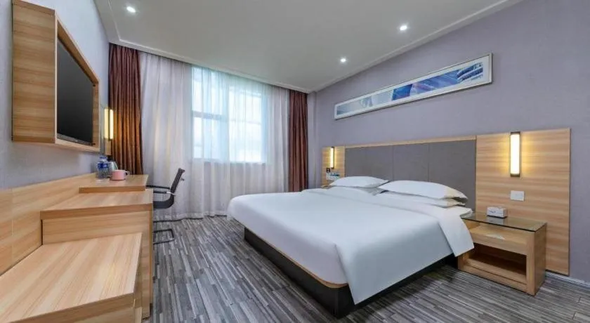 Bed in City Comfort Inn Luohe Railway Station Jiefang Road