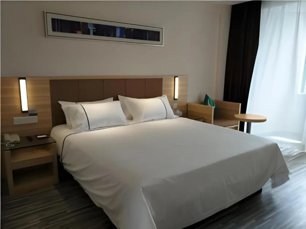 Bed in City Comfort Inn Luohe Railway Station Jiefang Road