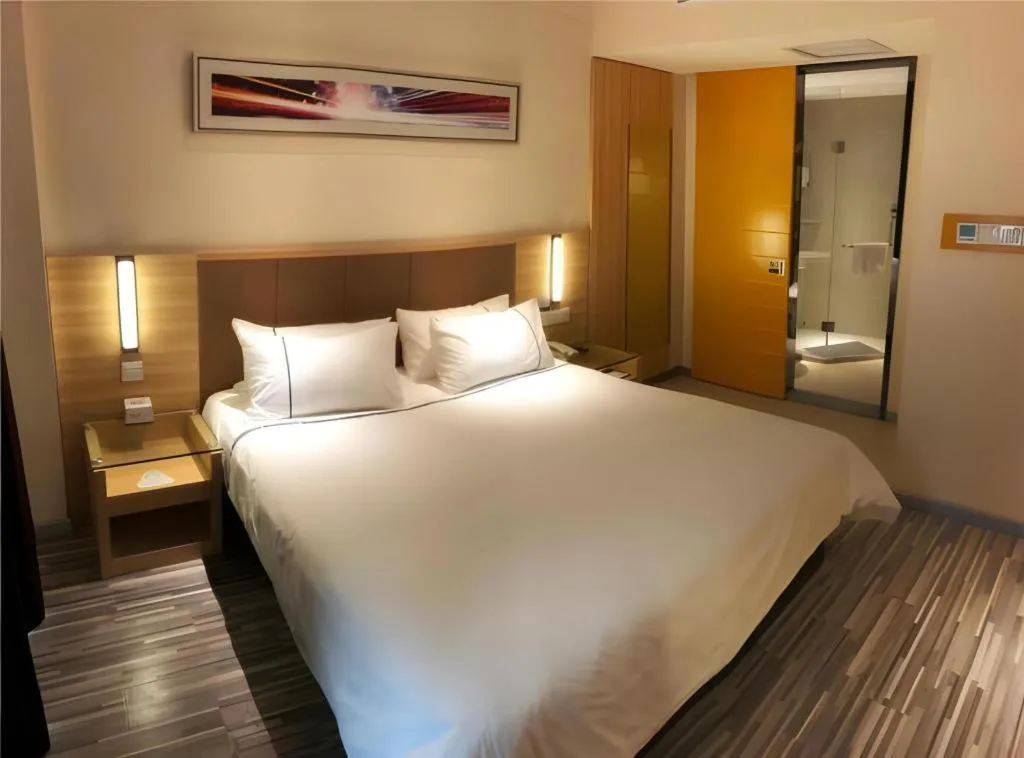 Bed in City Comfort Inn Luohe Railway Station Jiefang Road