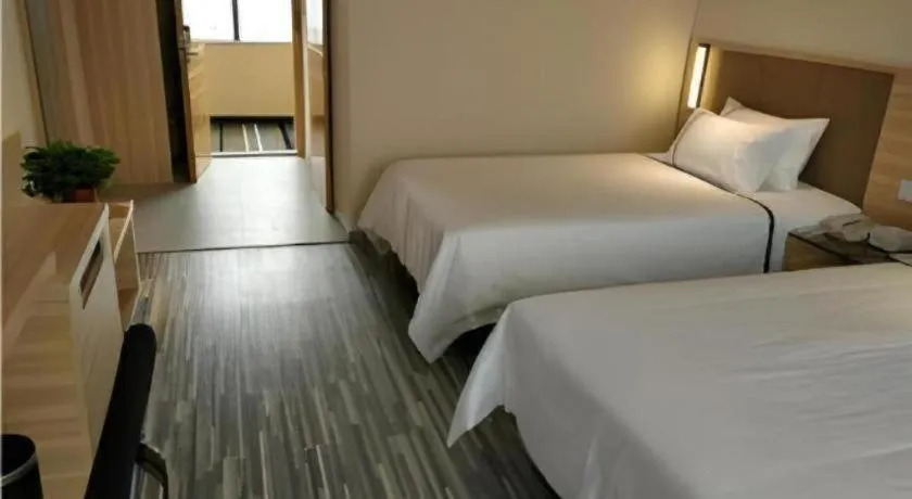 Bed in City Comfort Inn Luohe Railway Station Jiefang Road