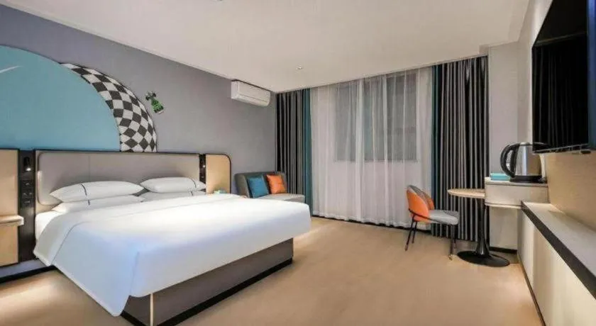 Bed in City Comfort Inn Chongqing Shiqiao Plaza Metro Station