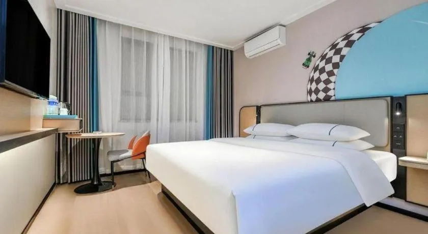 Bed in City Comfort Inn Chongqing Shiqiao Plaza Metro Station