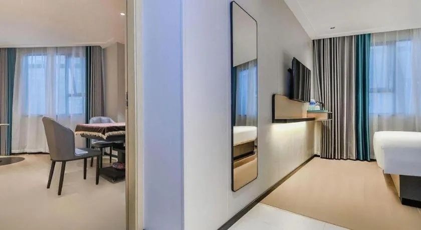 Bed in City Comfort Inn Chongqing Shiqiao Plaza Metro Station