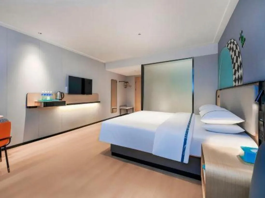 Bed in City Comfort Inn Chongqing Shiqiao Plaza Metro Station