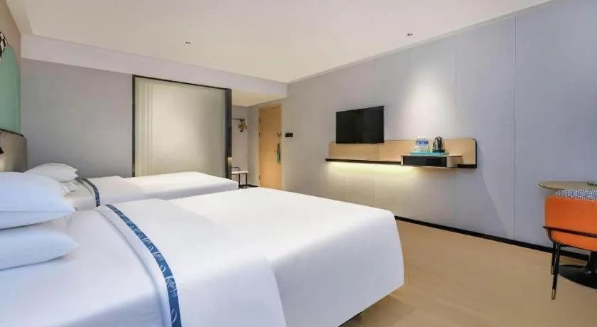 Bed in City Comfort Inn Chongqing Shiqiao Plaza Metro Station