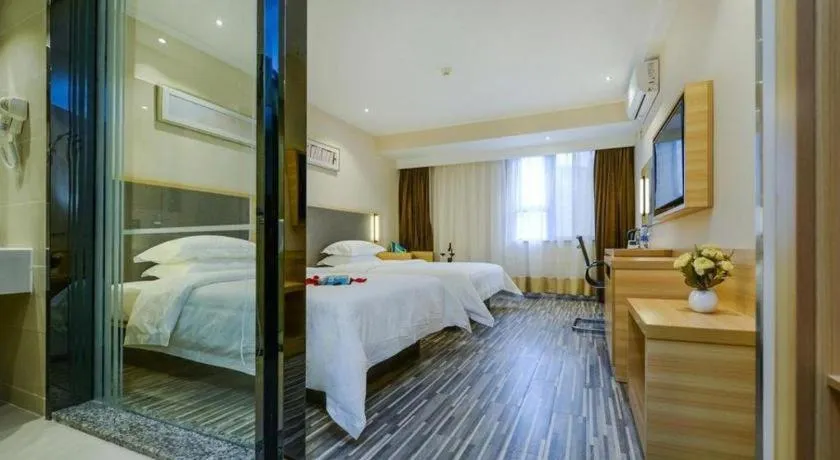 Bed in City Comfort Inn Chongqing Daping Shidai Tianjie