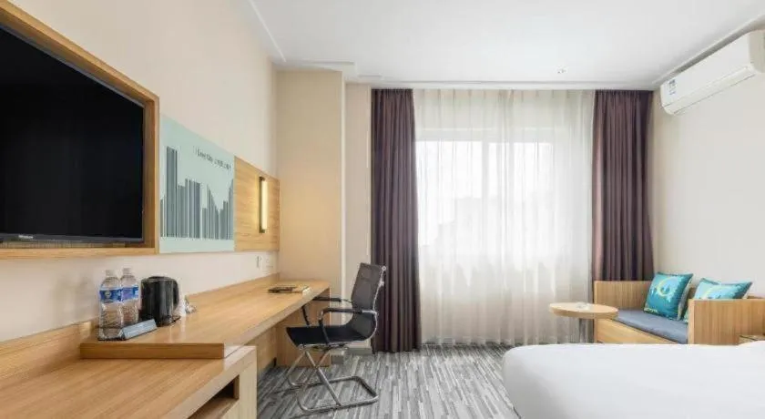 Bed in City Comfort Inn Chongqing Daping Shidai Tianjie